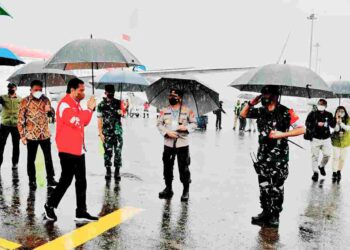 Presiden RI Joko Widodo Resmikan Jalan Tol Mnanado-Bitung