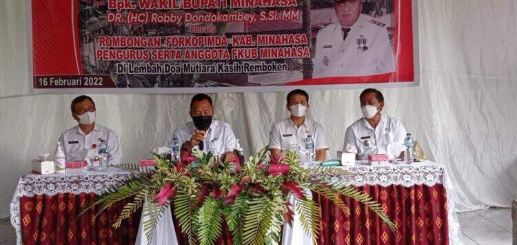 Buka Rakoor FKUB, Wabup Robby Berharap Toleransi Tetap Dijaga