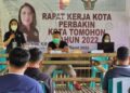 Rapat Kerja Perbakin Tomohon Bahas Program Kerja 2022