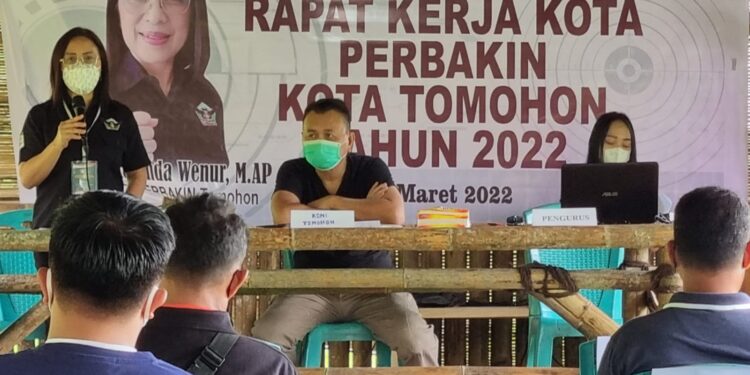 Rapat Kerja Perbakin Tomohon Bahas Program Kerja 2022
