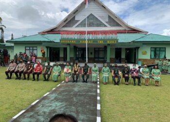 Pangdam Mayjen TNI Alfred Denny Tuejeh &nbsp;Kunjungi Kodim 1302 Minahasa