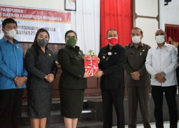 Dihadiri Bupati ROR, DPRD Minahasa Gelar LKPJ Tahun Anggaran 2021