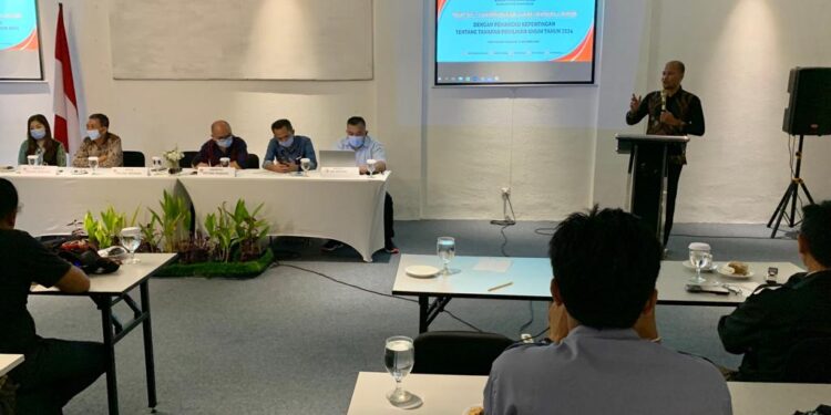 KPU Minahasa Gelar Sosialisasi Varfak Parpol Pemilu 2024