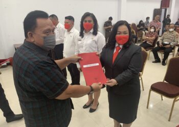 Maya Kainde Jabat Kadis Kominfo Minahasa&nbsp;
