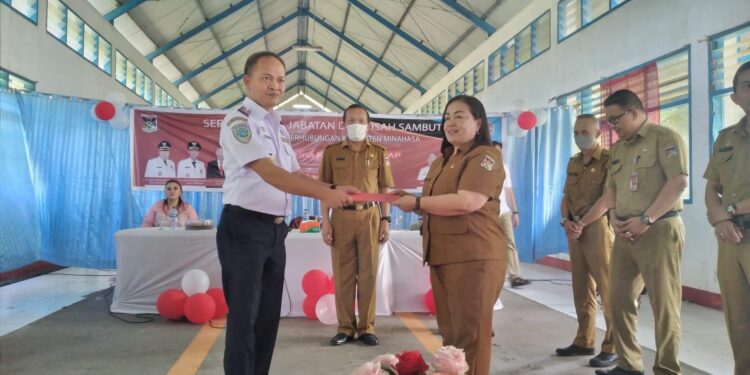 Dishub Minahasa Gelar Sertijab Kadis Baru