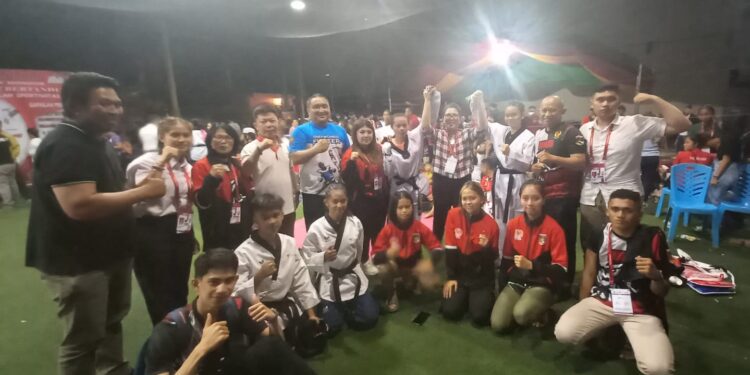 Atlet Taekwondo Sumbang Dua Medali Emas Untuk Minahasa