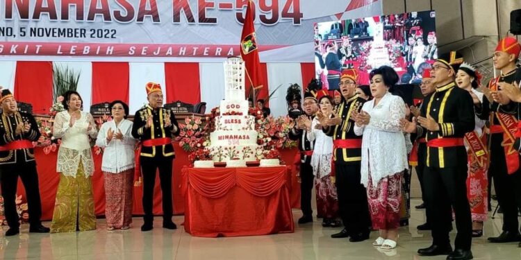 Puncak Perayaan HUT Minahasa Ke 594 