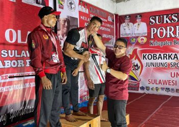 Binaraga Minahasa Sumbang 6 Medali di Porprov Bolmong