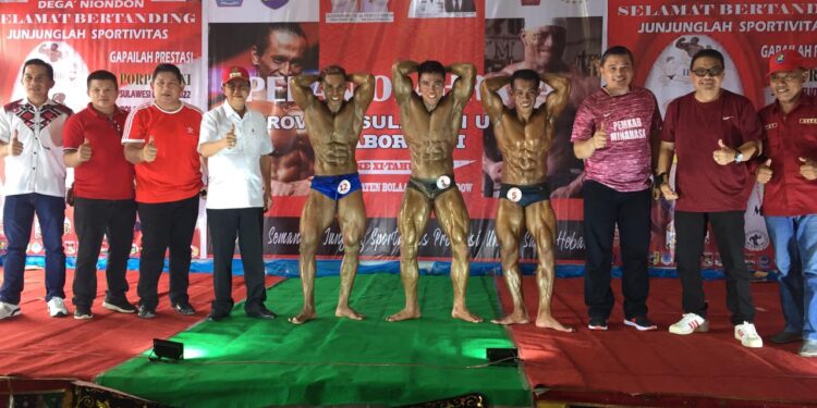 Disaksikan Bupati ROR, Cabor Binaraga  Dulang 2 Emas 1 Perunggu