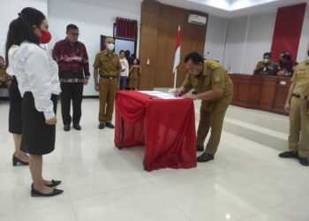 ROR – RD Kembali Lantik Pejabat Eselon III dan IV