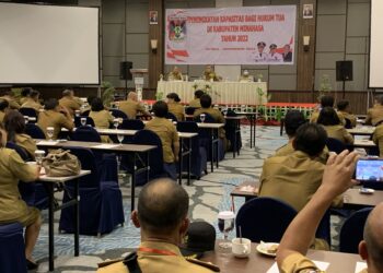 Sekda Muntu Buka Kegiatan Peningkatan Kapasitas Hukum Tua di Minahasa
