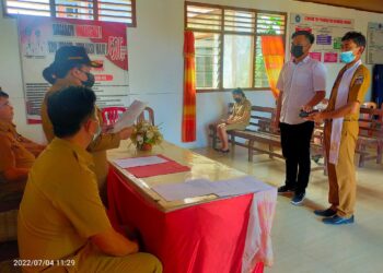 Hukum Tua Desa Liba Angkat Reyka Mawuntu Menjadi Kaur Umum