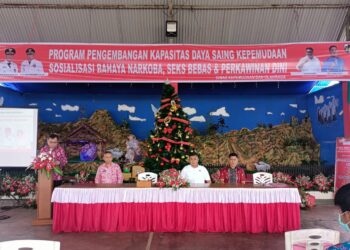 Pentingnya Pemahaman Tentang Bahaya Narkoba, Dispora Minahasa Gelar Sosialisasi Pada Pelajar