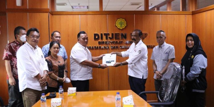 Wabup Robby Kunker Ke Kementerian Pertanian RI