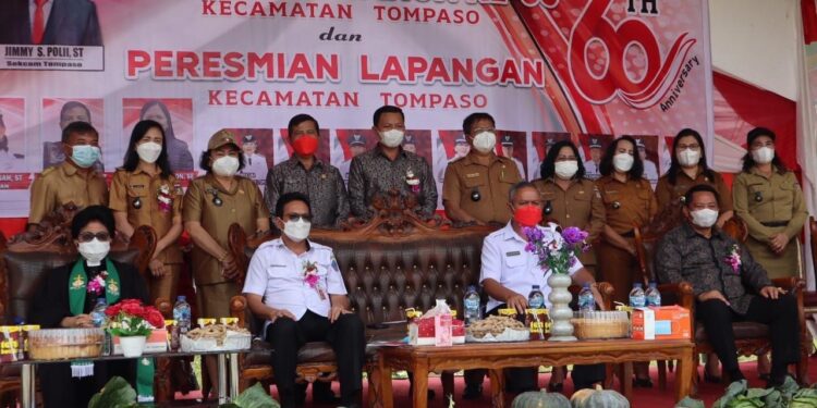 Lapangan Sepak Bola Di Desa Liba Diresmikan