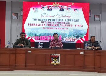 Selama 20 Hari Ke Depan, BPK RI Sulut Akan Melakukan Audit Pengelolaan Keuangan Pemkab Minahasa