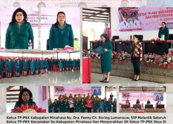 Sebagai Mitra Pemerintah, TP-PKK Minahasa  Komitmen Dukung Program ROR-RD