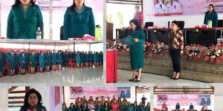 Sebagai Mitra Pemerintah, TP-PKK Minahasa  Komitmen Dukung Program ROR-RD