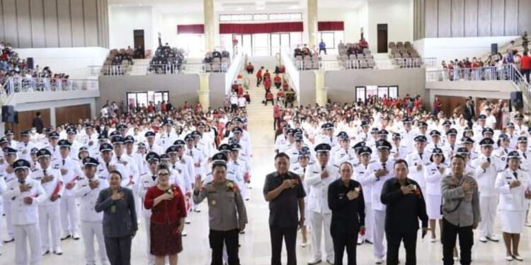 ROR-RD Lantik Jones Sangeroki Sebagai Hukum Tua Desa Kiawa Saru Utara