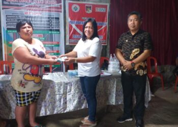 Pemdes  Kiawa Satu Utara Salurkan BLT Tahap Pertama