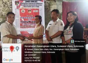 Pemdes Kiawa Satu Utara Salurkan BLT DD Untuk Bulan Oktober dan November  