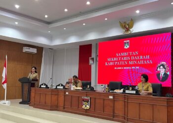 Sekda Watania Buka Kegiatan Forum Konsultasi Publik Penyusunan RKPD Kabupaten Minahasa