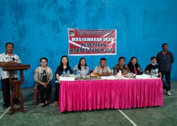 Pemdes Kiawa Satu Utara Tetapkan 35 KPM BLT Dana Desa Tahun Anggaran 2023