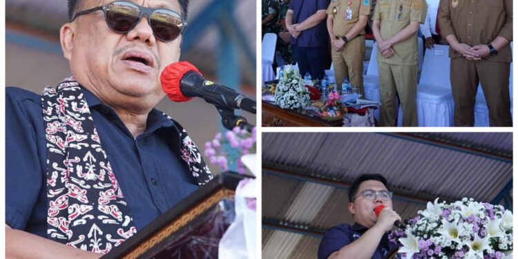 Bersama Gubernur Olly, Bupati ROR Hadiri Selebrasi Paskah Pemuda GMIM 