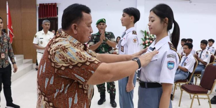 Seleksi Paskibraka, Wabup Robby Minta Peserta Berikan Yang Terbaik