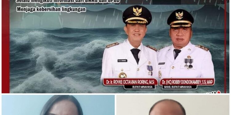 Dilanda Cuaca Buruk, Warga Minahasa Diminta Waspada