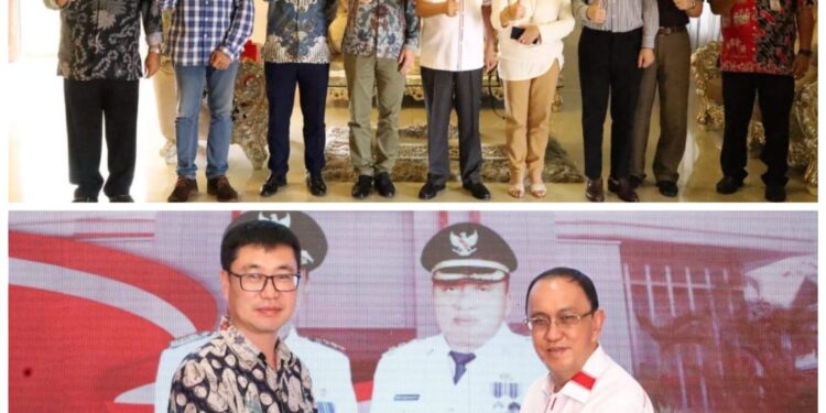 Dukung Pembangunan Proyek Pembangkit Listrik Fotovoltaik, Bupati ROR :Harus Mengacu Pada Aturan