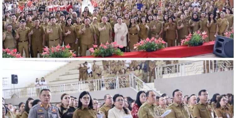 Sekda Watania Sebut Apel Kerja Awal Bulan Bukan Sekedar Kegiatan Rutin Tanpa Makna Tapi Momentum Evaluasi Kinerja