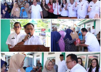 Lagi Wabup Robby Salurkan Bantuan Paket Sembako, Kali Ini Giliran Kaum Dhuafa Lansia Di Kecamatan Mandolang dan Tombariri