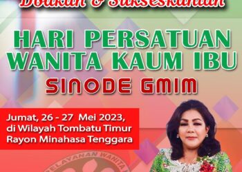 Ketua WKI Pnt Fenny Lumanauw Ajak Jemaat GMIM Sukseskan HAPSA WKI Tahun 2023