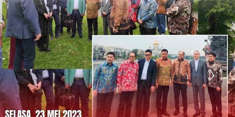 Bersama Gubernur Olly, Bupati ROR Penuhi Undangan KBRI Rusia