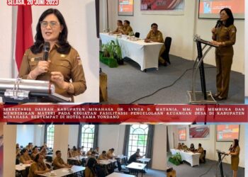 Sekda Watania Sebut Sosialisasi Pengelolaan Keuangan dan Kerjasama Desa Bernilai Penting dan Strategis
