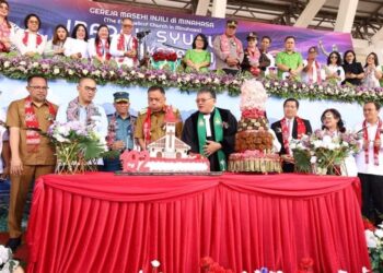 Perayaan HUT PI dan PK GMIM Ke 192 di Minahasa Sukses Digelar