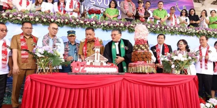 Perayaan HUT PI dan PK GMIM Ke 192 di Minahasa Sukses Digelar