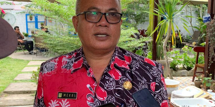 Dinas DPM-PTSP Minahasa Gelar  Sosialisasi Implementasi Pengawasan Izin Berusaha Berbasis Resiko