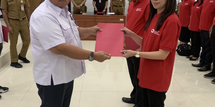 Pengurus PMI Kecamatan Se- Kabupaten Minahasa Dilantik 