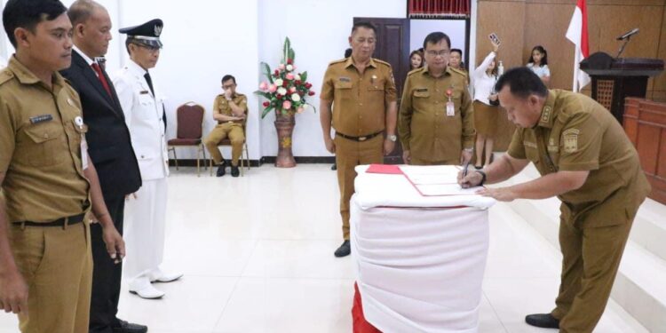 Di Akhir Masa Jabatan, ROR-RD  Lantik  26 Pejabat 