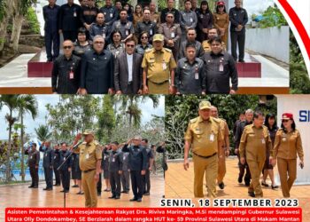 Riviva Maringka Dampingi Gubernur Olly Ziarah Ke Makam Gubernur Sulut Periode 1945-1949