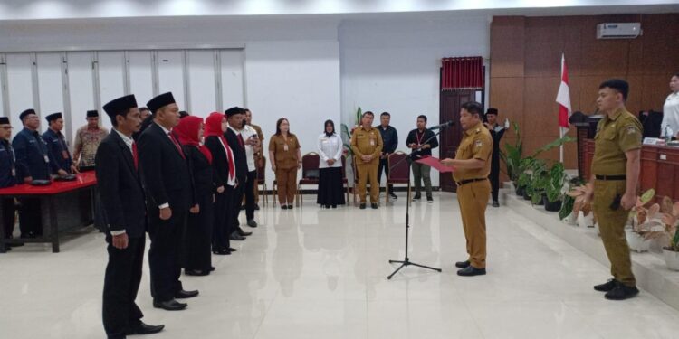 Kumendong Lantik Kepengurusan Baznas Periode 2023-2028