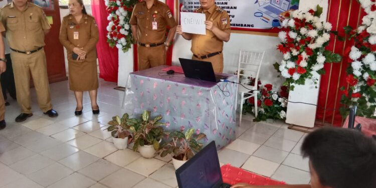 Pj Bupati Minahasa Rilis Token Pelaksanaan ANBK Tahun 2023