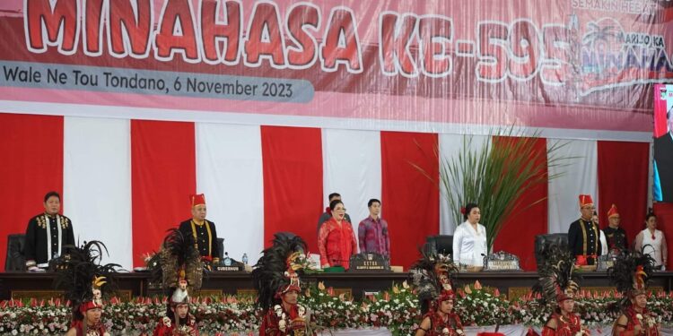 DPRD Paripurnakan HUT Kabupaten Minahasa Ke 595 Tahun