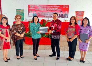 Wakili Bupati Minahasa, Tumundo Buka Sosialisasi Peranan Gender Dalam Pembangunan