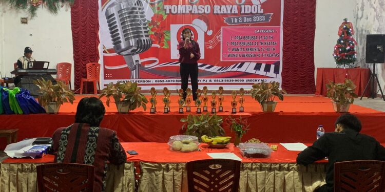 Christmas Tompaso Raya Idol, Desa Liba Utus Dua Penyanyi
