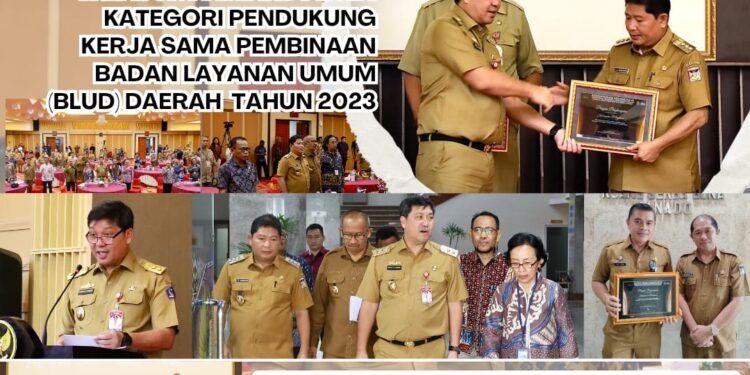 Selamat,Pj Bupati Minahasa  Terima Penghargaan Pengelolaan Keuangan Treasury Awards 2024