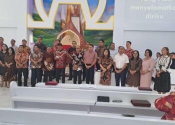 Bersama Gubernur, Remly Kandoli Hadiri HUT Ke 35 GMIM Elim Soyowan Ratatotok