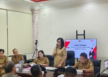 Sekda Minahasa Lynda Watania Pimpin Rakoor Terkait PPID